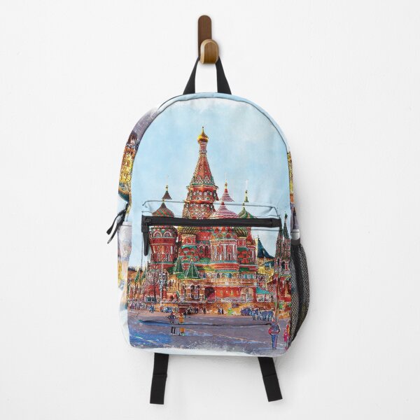 Item preview, St. Basil Cathedral on the Red Square in Moscow, Russia. Moskau, Moskva. | Russian souvenir. designed and sold by 2AcesDesign.