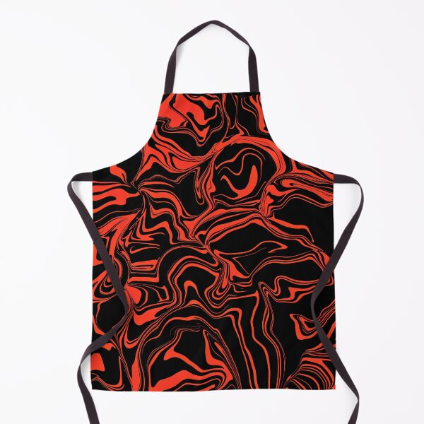 Item preview, Solar Red and Black Abstract Melt designed and sold by WildNClassyFun.