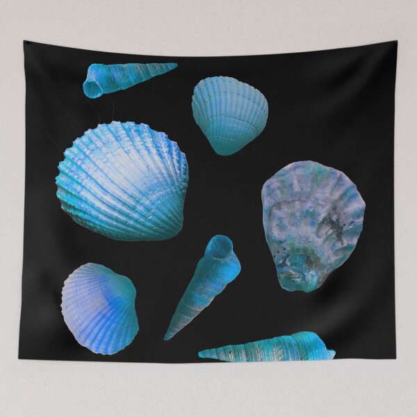 Item preview, Sea Shells Asteroids In Space designed and sold by sherinartshop.