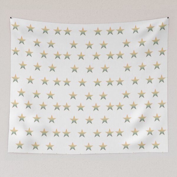 Item preview, Yellow to Blue Ombre Stars designed and sold by Arexus.