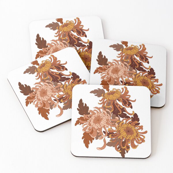 Item preview, autumn chrysanthemums designed and sold by minyanna.
