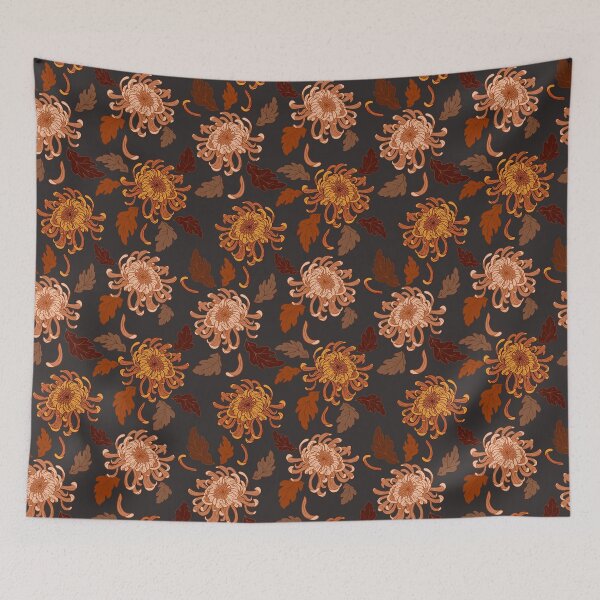 Item preview, autumn chrysanthemums designed and sold by minyanna.