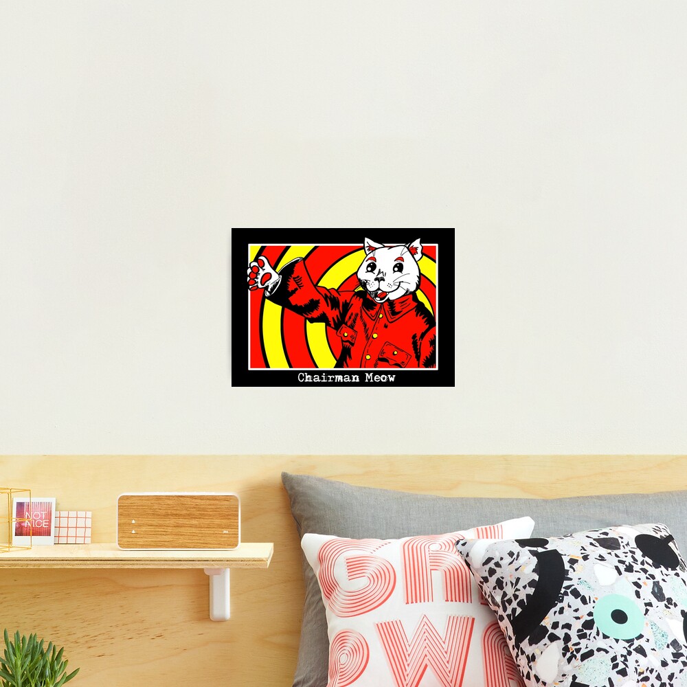 Chairman Meow Photographic Print for Sale by BlueDragon7 | Redbubble