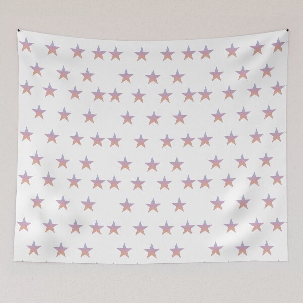 Item preview, Blue Pink Orange Ombre Stars designed and sold by Arexus.