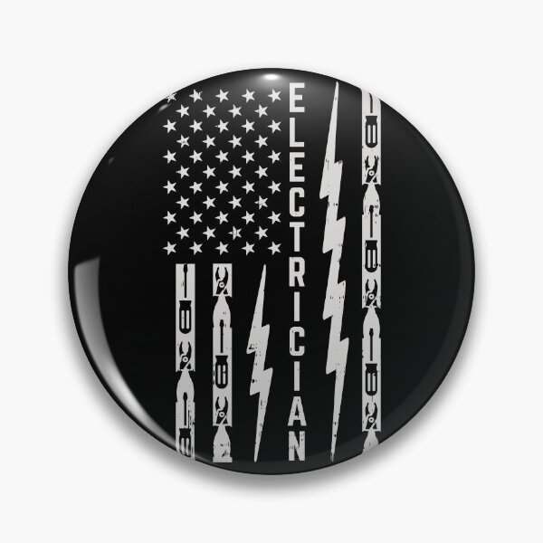 Item preview, Electrician Tools Themed US Flag For Electricians designed and sold by Sandra78.