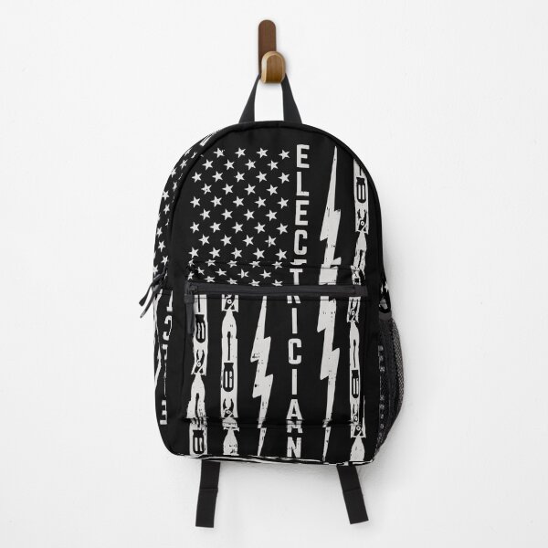 Item preview, Electrician Tools Themed US Flag For Electricians designed and sold by Sandra78.