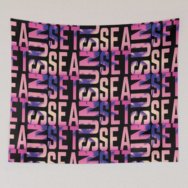 Item preview, Sunset Sea Photographic Text designed and sold by Inktopia-Art.