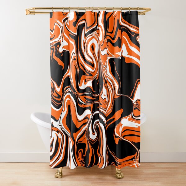Tiger Slick Shower Curtain