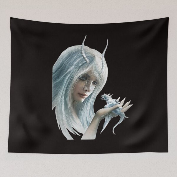 Item preview, Girl with the dragon designed and sold by RebeccaRe.