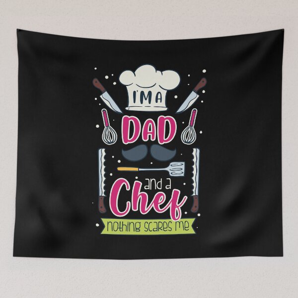 Item preview, I'm A Dad And A Chef Nothing Scares Me - Father Gifts designed and sold by Sandra78.