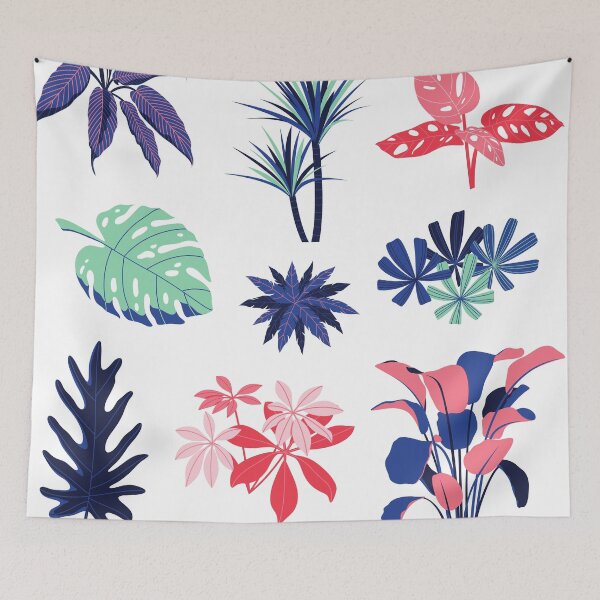 Item preview, Flower Elements Botanical Pattern designed and sold by FetcuAnca.