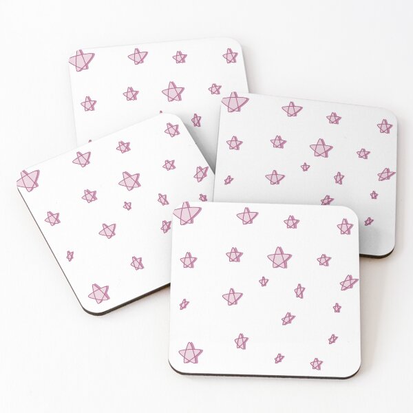 Item preview, Pink Stars with Shadow designed and sold by Arexus.