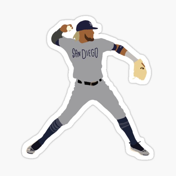 Fernando Tatis Jr. STICKER - El Nino San Diego Padres parody vector sticker  MLB