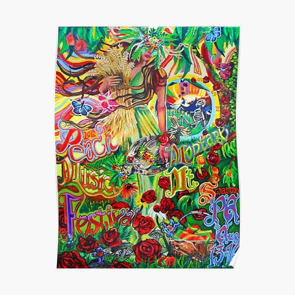 Peach Music Festival 2015 Poster
