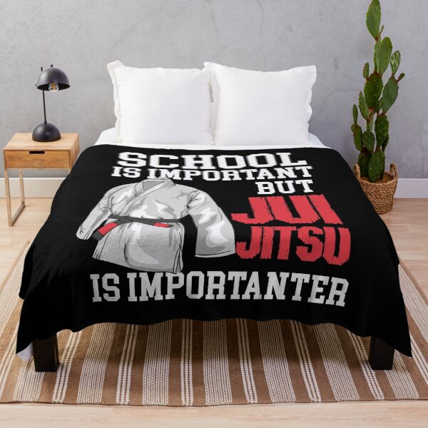 Item preview, Jiu Jitsu Is Importanter - Funny BJJ Martial Arts Gift designed and sold by Sandra78.