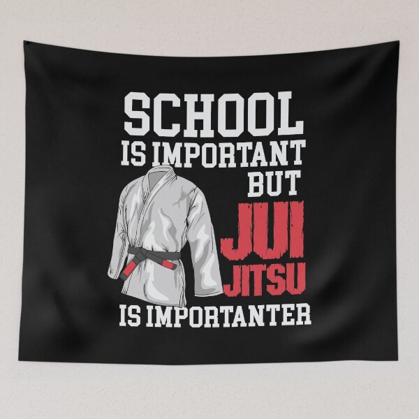 Item preview, Jiu Jitsu Is Importanter - Funny BJJ Martial Arts Gift designed and sold by Sandra78.