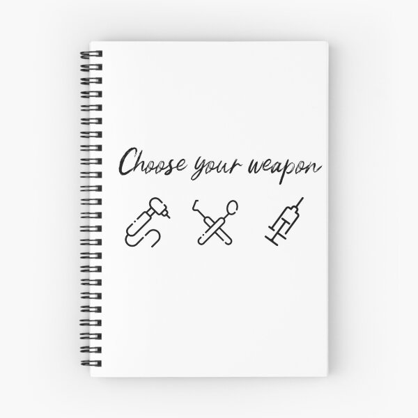 Item preview, Choose your weapon Dental Design designed and sold by guaka-molly.