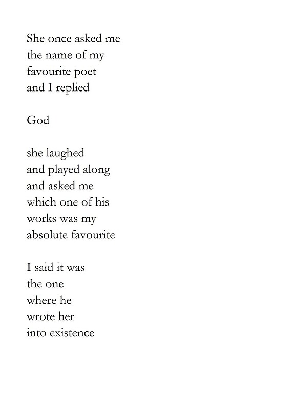 "My Favourite Poem" By Naveed Khan | Redbubble