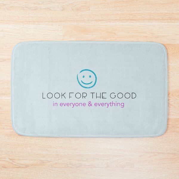 Item preview, Look For The Good in Everyone and Everything Smiley Face designed and sold by beachchic.
