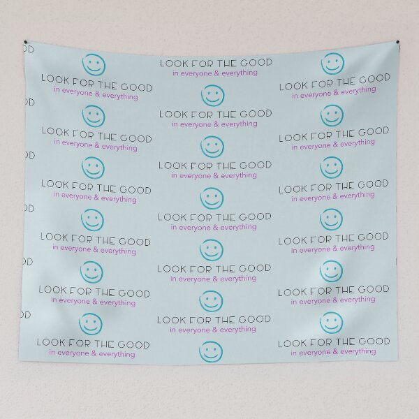Item preview, Look For The Good in Everyone and Everything Smiley Face designed and sold by beachchic.