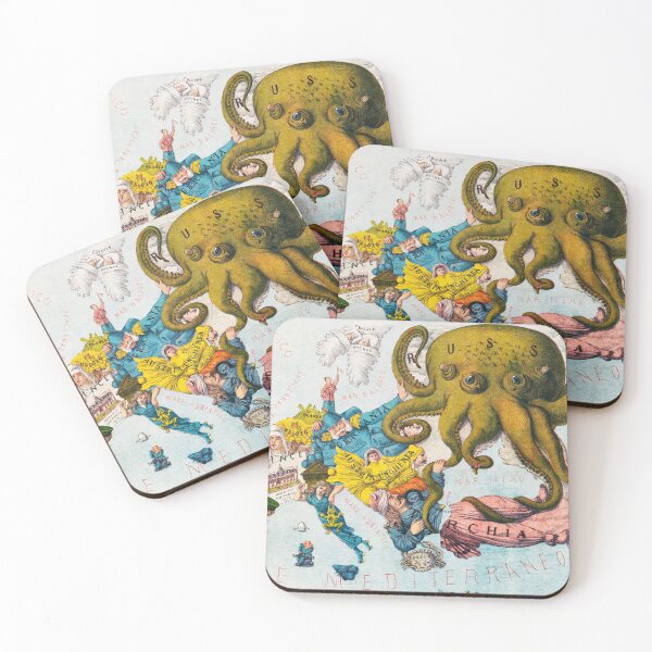 Item preview, Papagallo No. 15 by Augusto Grossi - Map of Europe designed and sold by TheCurators.