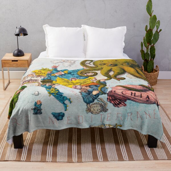 Item preview, Papagallo No. 15 by Augusto Grossi - Map of Europe designed and sold by TheCurators.