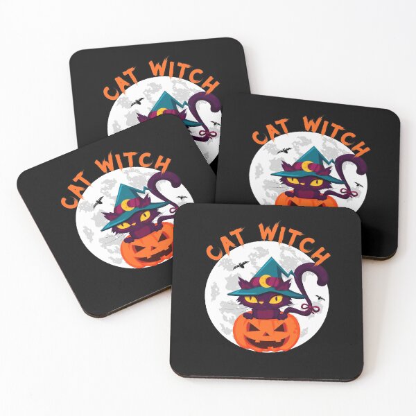 Item preview, Cat Witch, Halloween Pumpkin   designed and sold by inkedtee.
