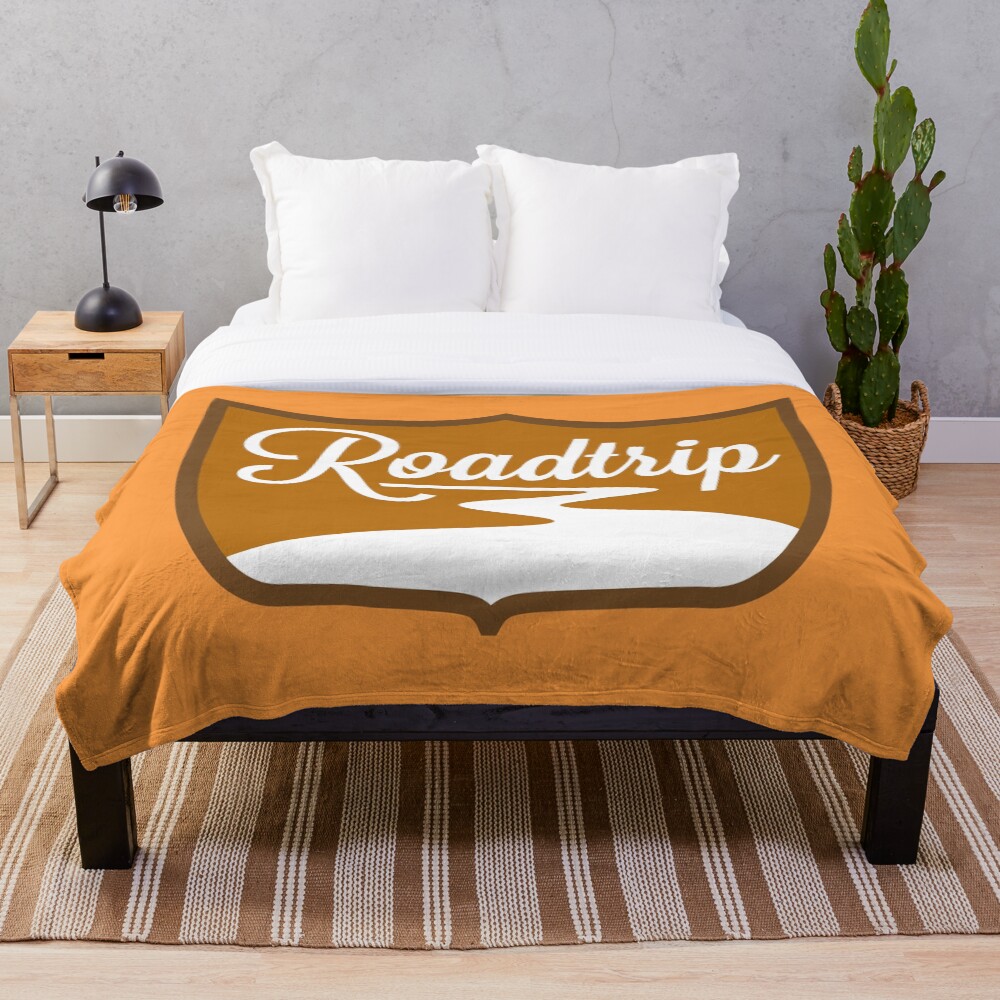 Roadtrip Throw Blanket