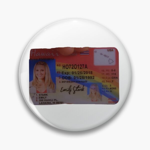 Item preview, quinn's fake id designed and sold by Olivia Soble.