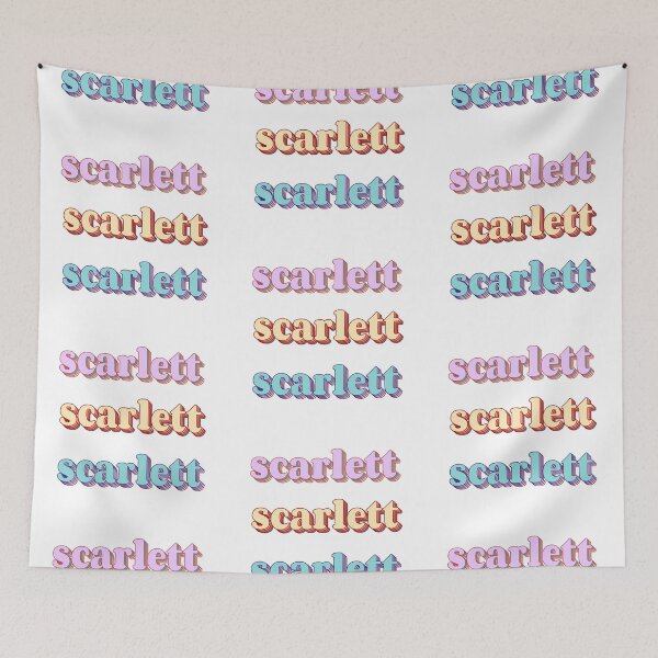 Item preview, Scarlett Word Art designed and sold by Arexus.