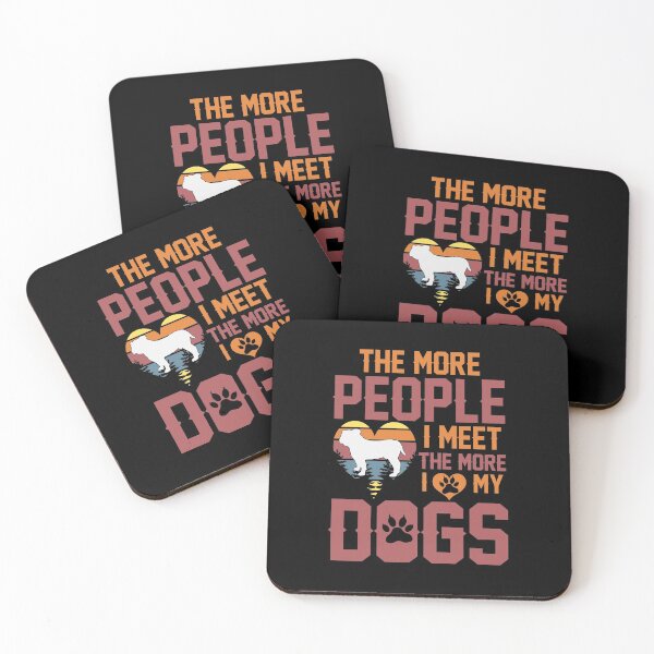 Item preview, Cool Dog Lover Gift-  The more people designed and sold by abcxyzsma.