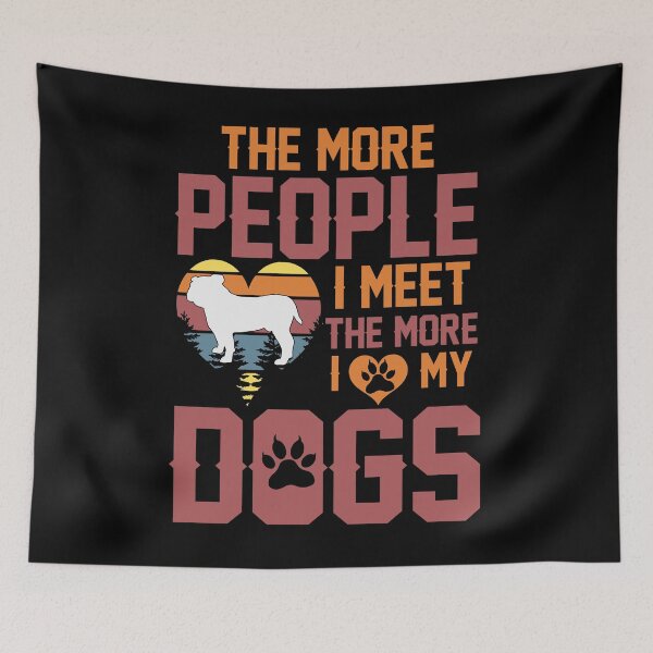 Item preview, Cool Dog Lover Gift-  The more people designed and sold by abcxyzsma.