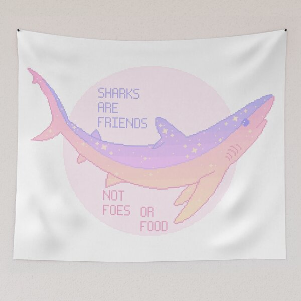 Item preview, Sharks are Friends designed and sold by Stardust-Specks.