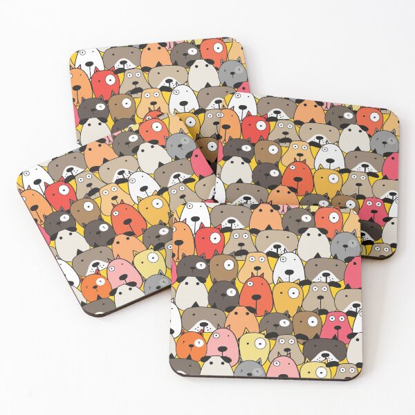 Item preview, Funny and cute Dog Pattern designed and sold by munizz.