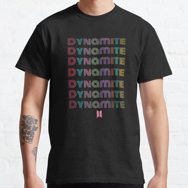 Cubierta de dinamita BTS Camiseta clásica