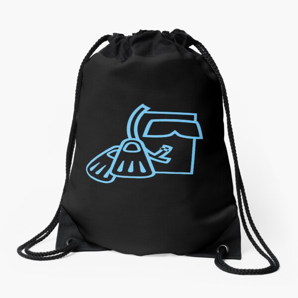 Snorkel and dive Drawstring Bag