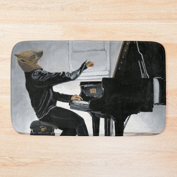 Item preview, Hyena Pianists Fantasy Image designed and sold by HelmsArt.