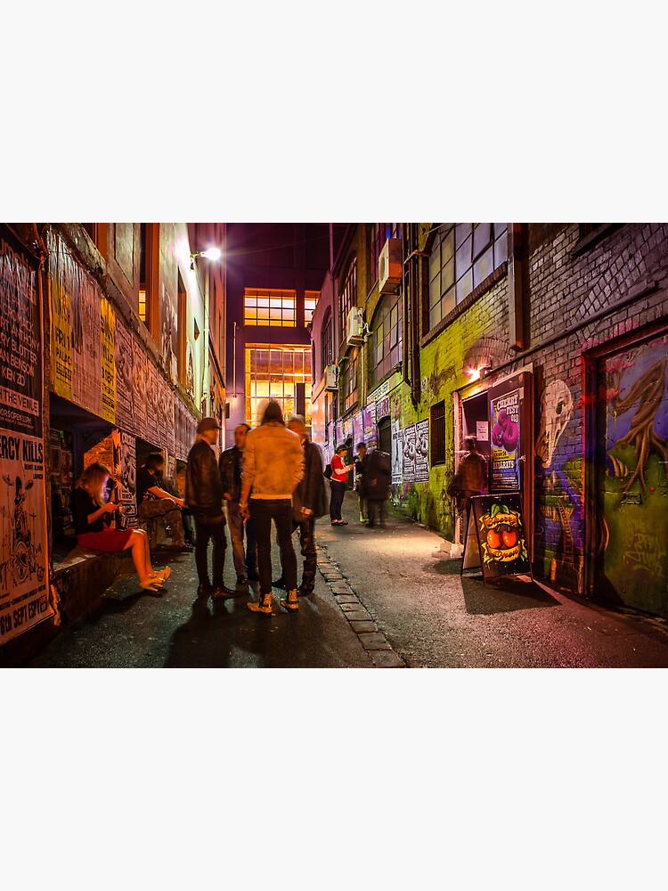 "Cherry Bar in ACDC Lane" Art Print by melbournedesign Redbubble