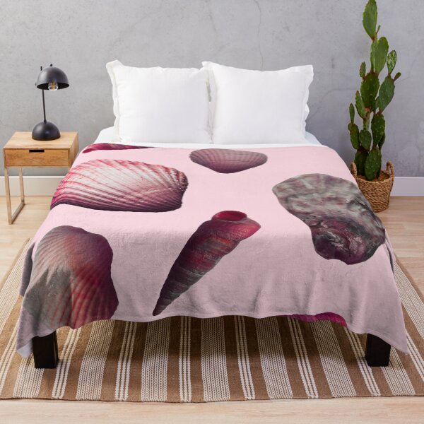 Item preview, Pink Sea Shells Soft Girly Feminine design designed and sold by sherinartshop.