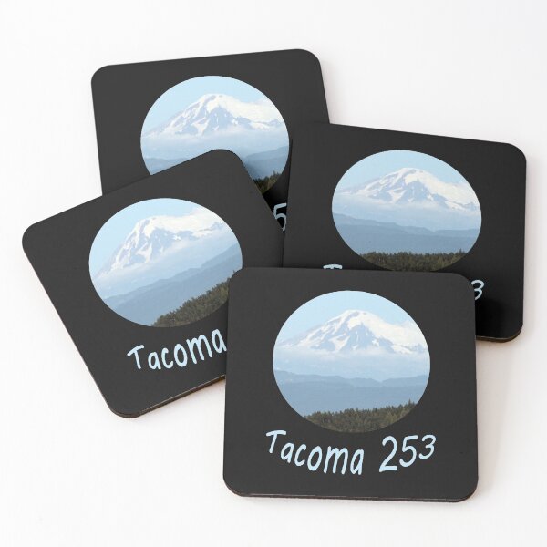 Item preview, Tacoma Washington Area Code 253 Mountain designed and sold by NancyMerkle.