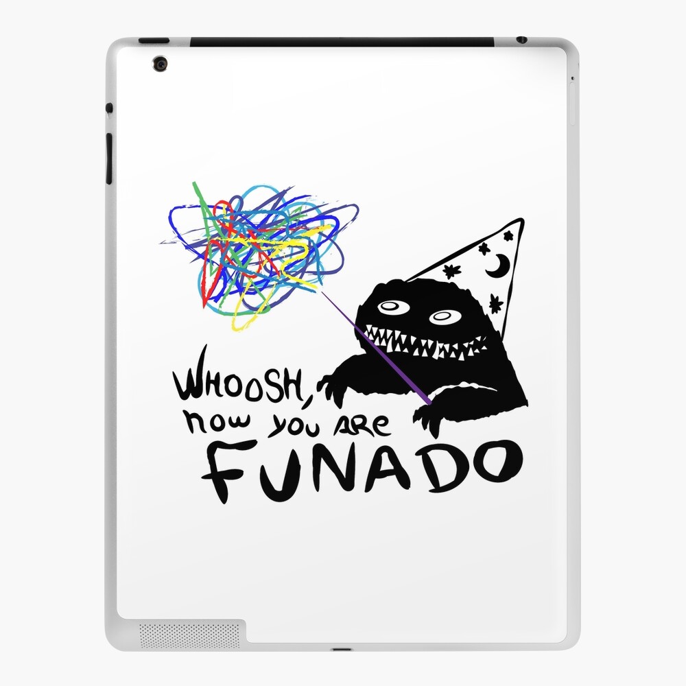 Whoosh you are now funado Poster for Sale by Scrapyardigan | Redbubble