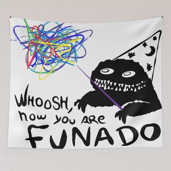 Item preview, Whoosh you are now funado designed and sold by Scrapyardigan.