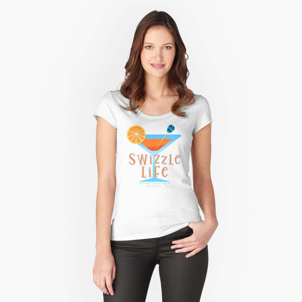 Item preview, Fitted Scoop T-Shirt designed and sold by SkyDiary.