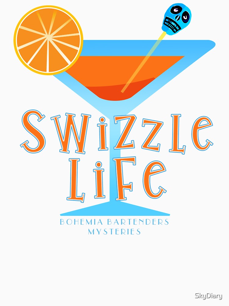 Thumbnail 7 of 7, Classic T-Shirt, Swizzle Life - the good life of cocktails, for mixologists and drinkers alike! Official Bohemia Bartenders gear. designed and sold by SkyDiary.
