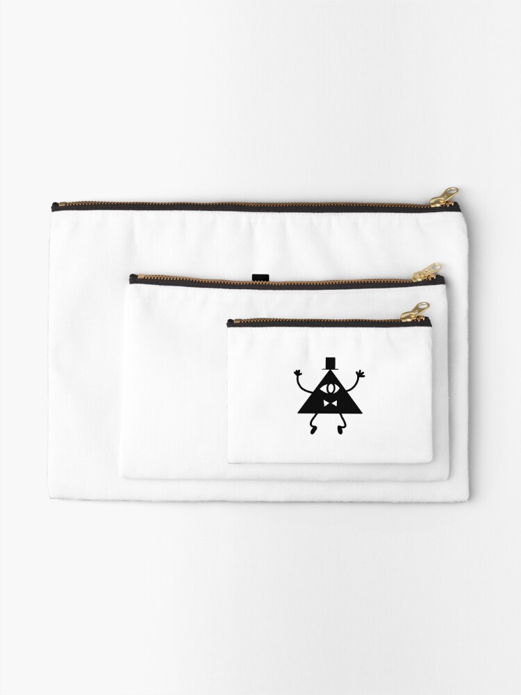 Thumbnail 2 of 4, Zipper Pouch, Secret Message designed and sold by onceuponasketch.