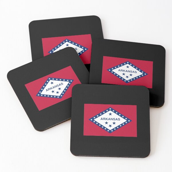 Item preview, Arkansas USA flag flag designed and sold by GeogDesigns.