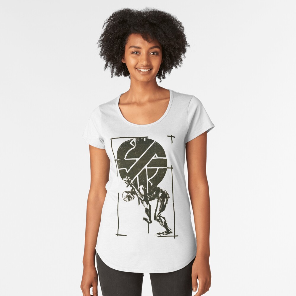 Item preview, Premium Scoop T-Shirt designed and sold by rippingthrash.