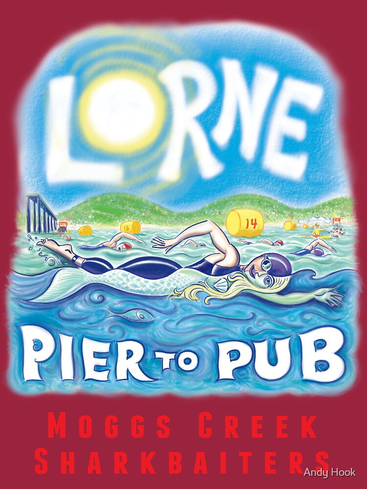 "Lorne Pier to Pub 2014" Tshirt by andyhook Redbubble