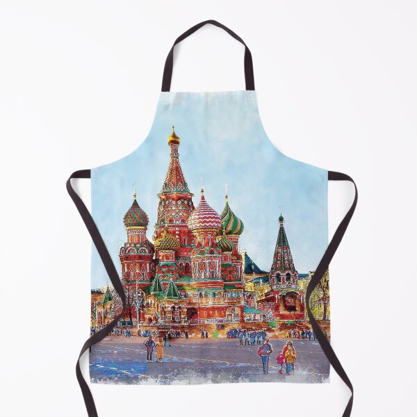 Item preview, St. Basil Cathedral on the Red Square in Moscow, Russia. Moskau, Moskva. | Russian souvenir. designed and sold by 2AcesDesign.