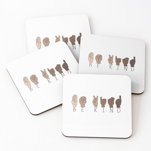 Item preview, be kind to all sign language designed and sold by amyhutchison.